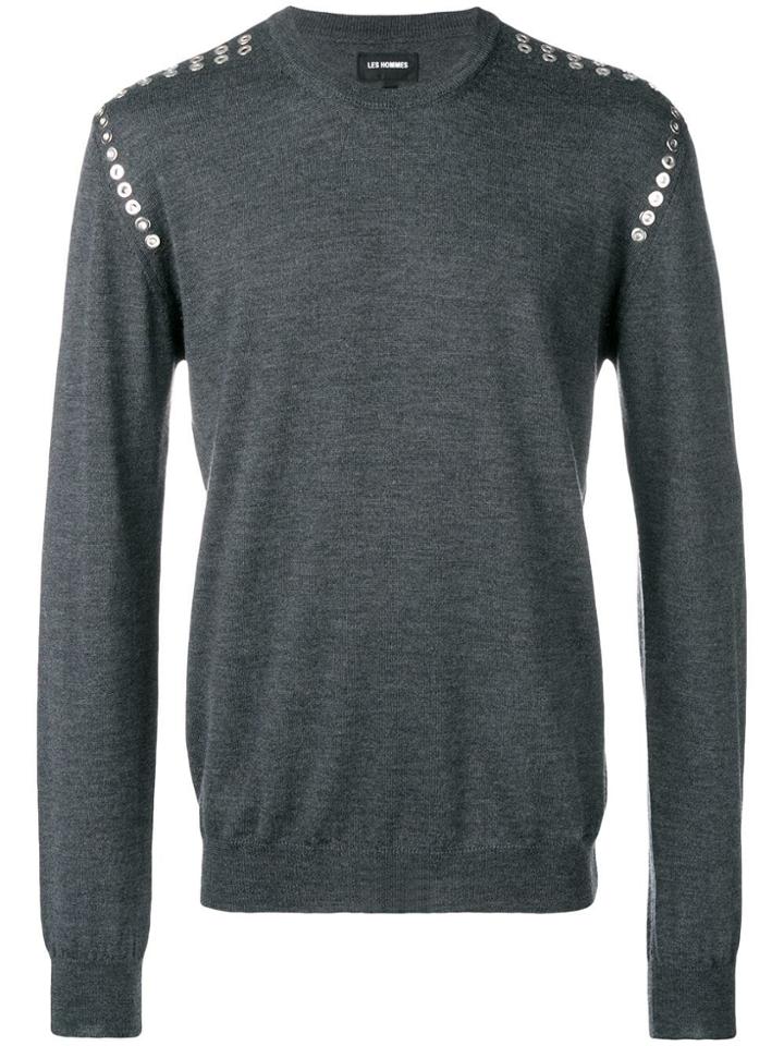 Les Hommes Les Hommes Lhf702lf710 8800 - Grey