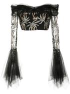 Alice Mccall Haiku Off-the-shoulder Top - Black