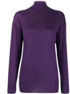Tom Ford Turtle Neck Top - Purple