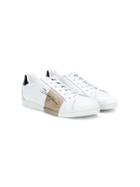 Dolce & Gabbana Kids Logo Signature Sneakers - White