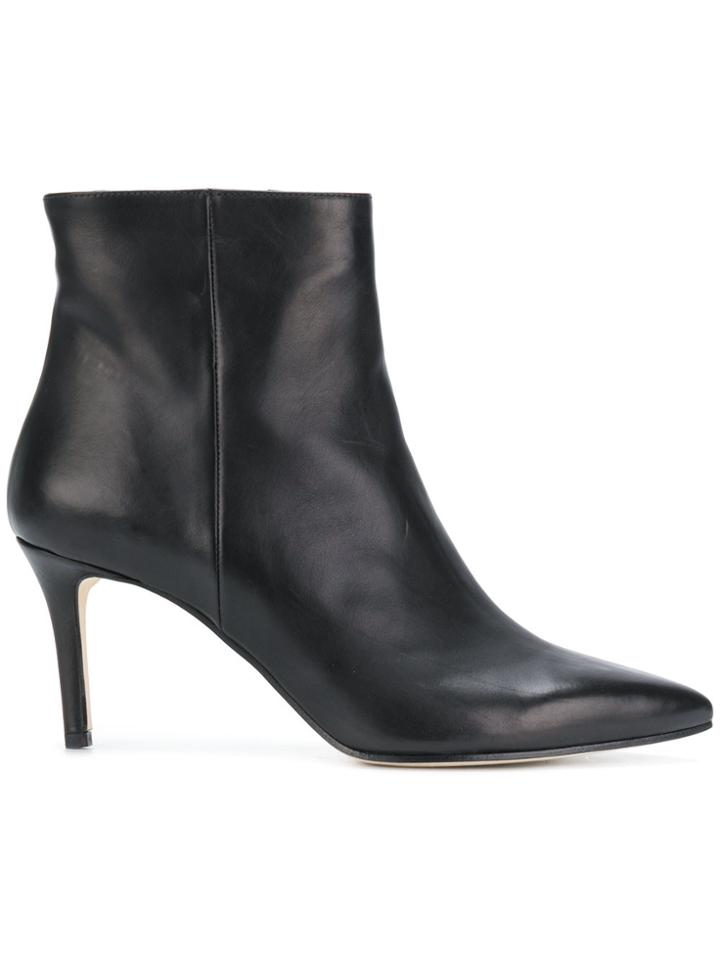 Marc Ellis Pointed Heeled Boots - Black