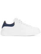 Rucoline Nemo Contrast Heel Sneakers - White