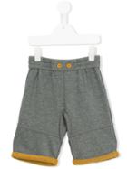 Armani Junior Elasticated Waistband Shorts, Boy's, Size: 10 Yrs, Grey