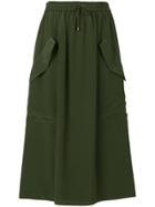 Kenzo Soft Crepe Skirt - Green