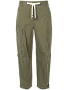 T By Alexander Wang Cargo Trousers - Green