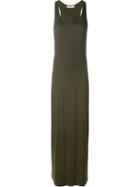 A.f.vandevorst - '161 Flag' Sleeveless Dress - Women - Spandex/elastane/viscose - 42, Green, Spandex/elastane/viscose