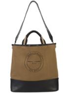 Sonia Rykiel - Logo Tote - Women - Leather/canvas - One Size, Brown, Leather/canvas