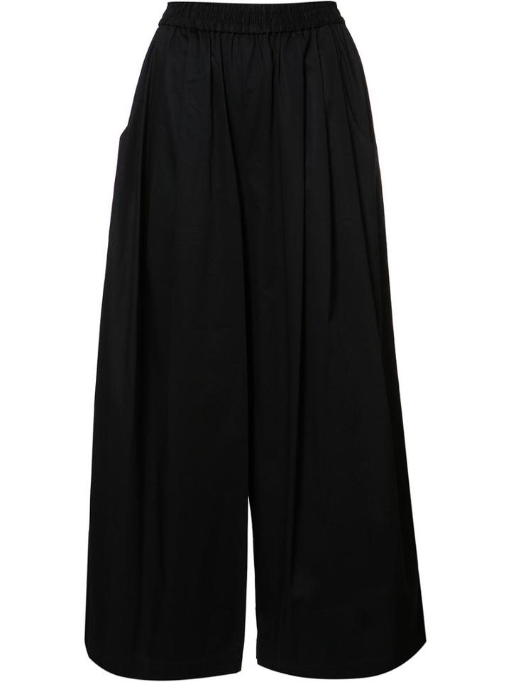 Tome 'stretch Long Karate' Trousers, Women's, Size: Medium, Black, Silk/spandex/elastane