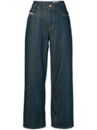 Diesel Wide Leg Jeans - Blue