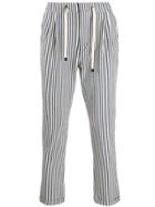 Be Able Striped Straight-leg Trousers - Blue