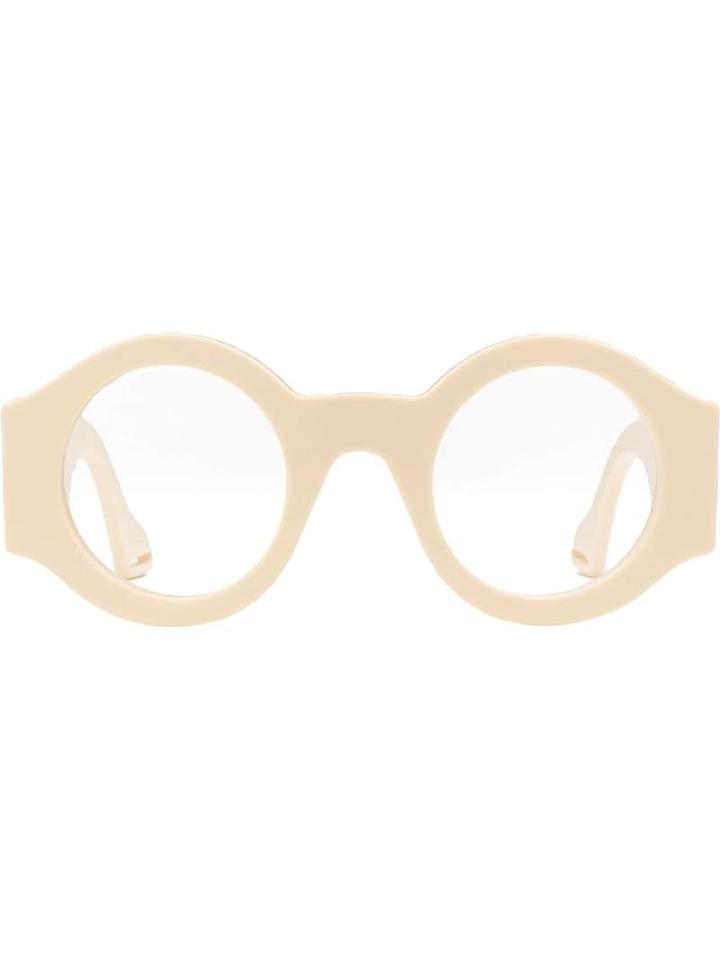 Gucci Eyewear Round Frame Sunglasses - Neutrals