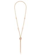 Rosantica Drop Pendant Necklace - Metallic