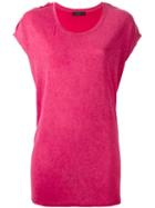 Diesel Serra T-shirt, Women's, Size: S, Pink/purple, Viscose