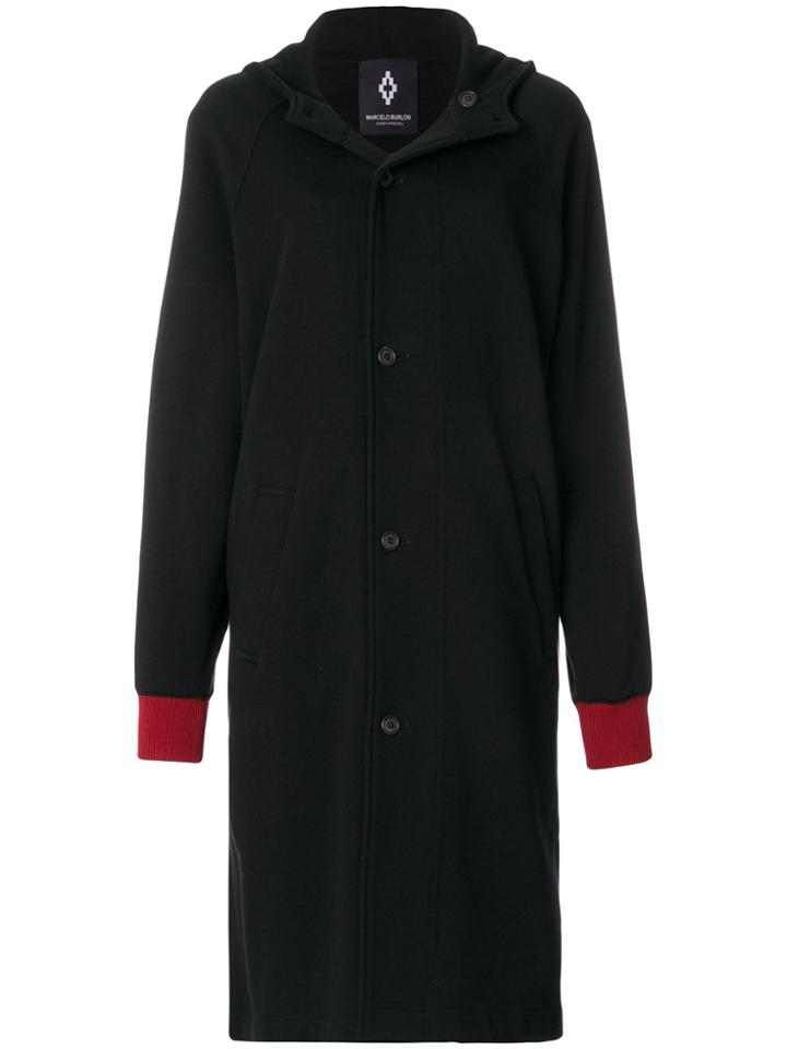 Marcelo Burlon County Of Milan Shoren Coat - Black