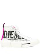 Diesel Hi-top Sneakers - White