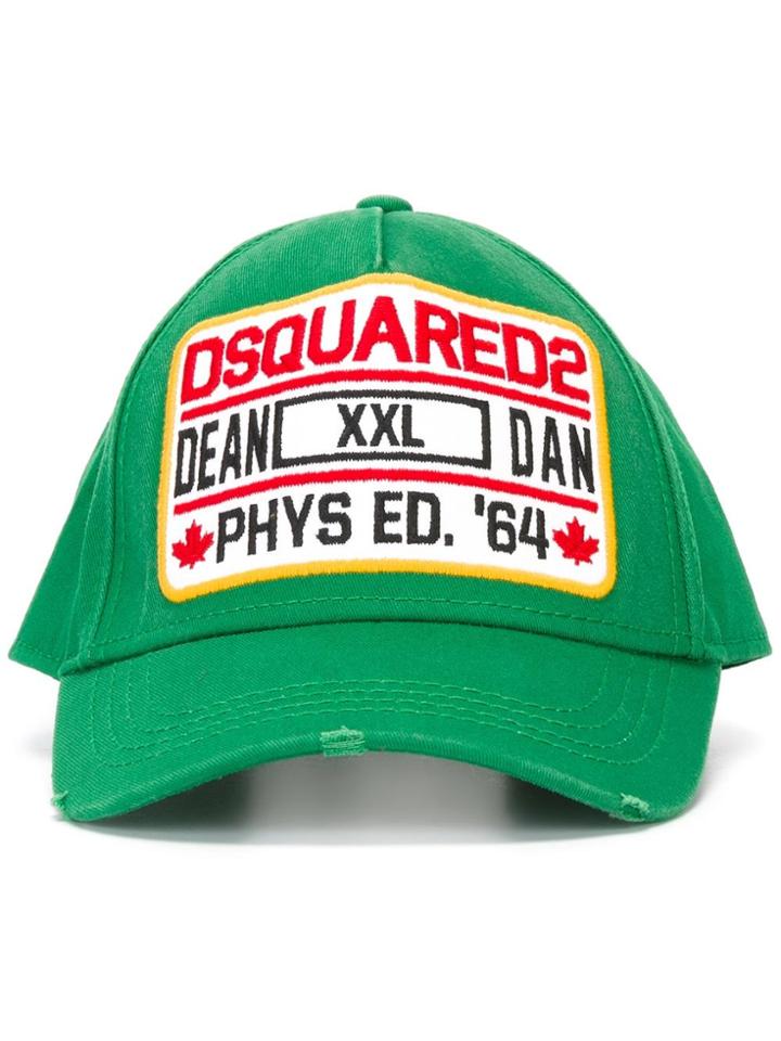Dsquared2 Phys Ed Baseball Cap - Green
