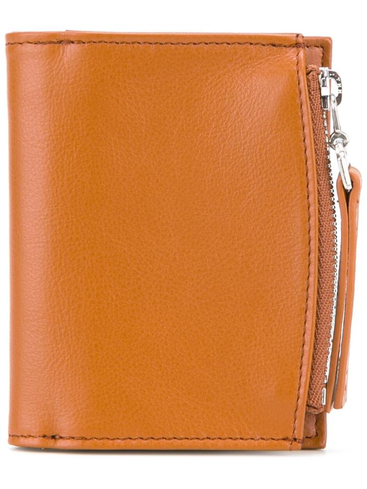 Maison Margiela Zip Compartment Billfold Wallet - Nude & Neutrals