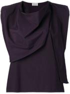 Lemaire Crinkle-styled Top - Purple