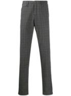 Pt01 Houndstooth Trousers - Grey