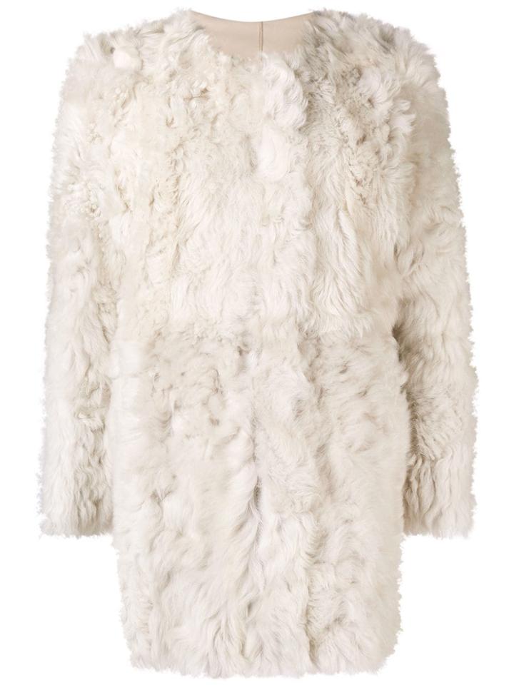 Tory Burch Shearling Jacket - Grey