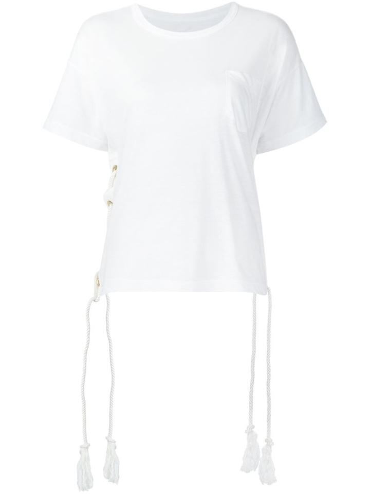 Sacai Lace Up T-shirt