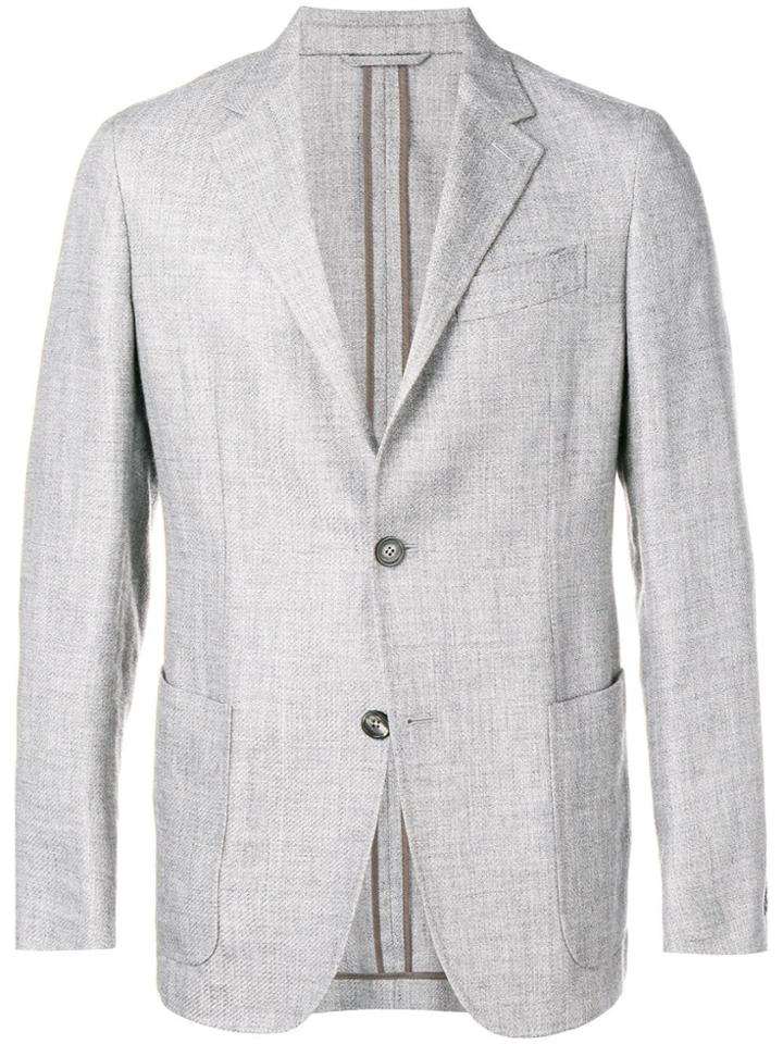 Ermenegildo Zegna Relaxed Fit Blazer - Grey