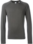 Aspesi Raglan Sleeve Sweater, Men's, Size: Xxl, Green, Cotton