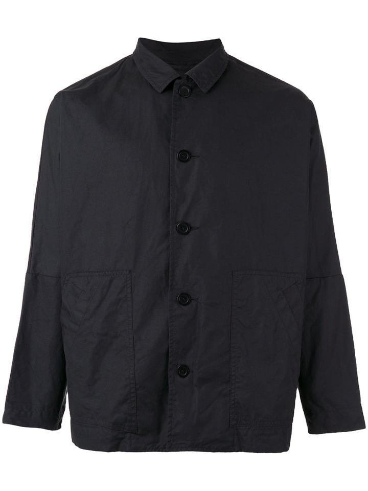 Casey Casey - Lightweight Blazer - Men - Cotton - M, Black, Cotton