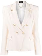 Elisabetta Franchi Slim-fit Blazer - Neutrals