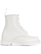 Dr. Martens Lace-up Ankle Boots - White