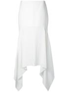 Maticevski Draped Skirt - White