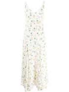 Racil Floral Midi Slip Dress - White