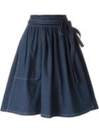 Marc Jacobs A-line Denim Skirt