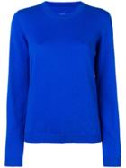 Maison Margiela Round Neck Jumper - Blue