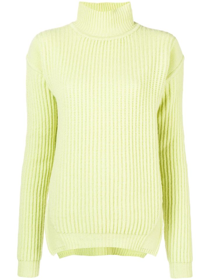 Rick Owens Roll Neck Jumper - Green