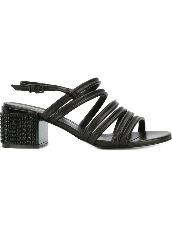 Robert Clergerie 'eolia' Embellished Heel Strappy Sandals