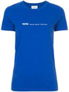 Wood Wood W.w. T-shirt - Blue