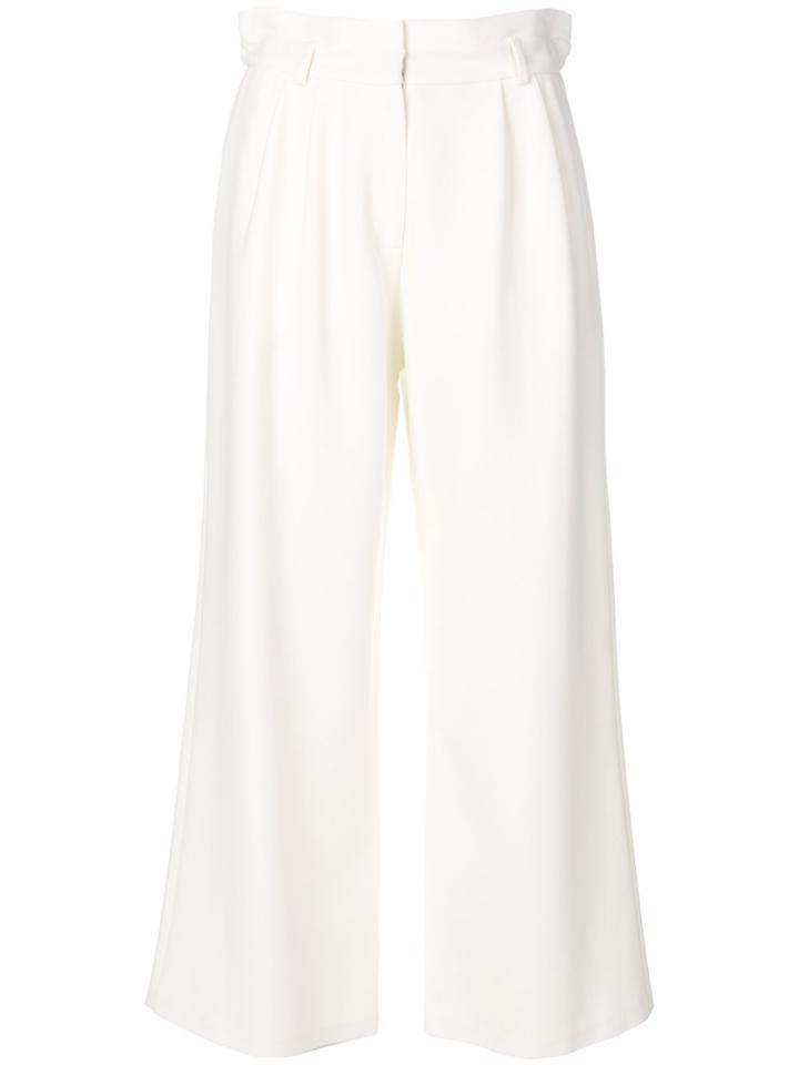 Magda Butrym Wide Leg Trousers - White