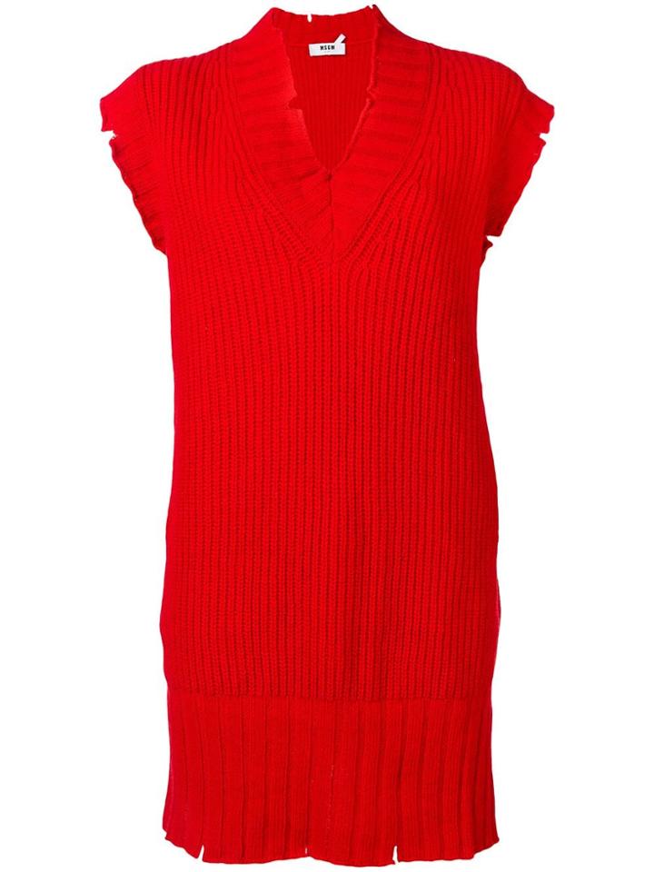 Msgm Msgm 2541mdm120184755 18 Red Natural (vegetable)->cotton