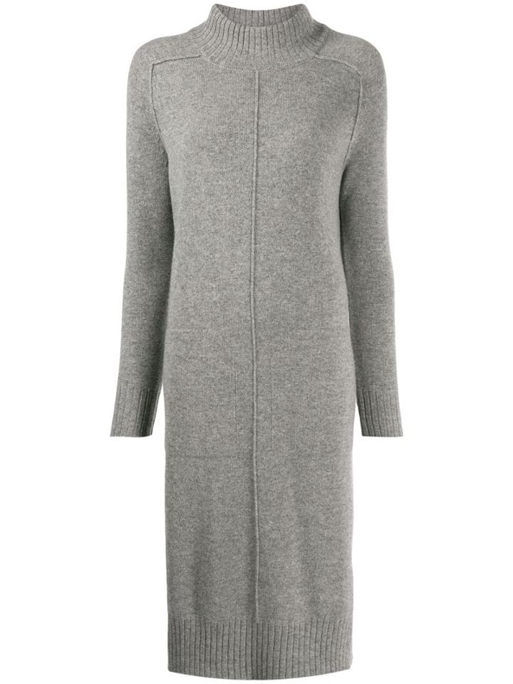 Lorena Antoniazzi Knit Midi Dress - Grey