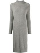 Lorena Antoniazzi Knit Midi Dress - Grey