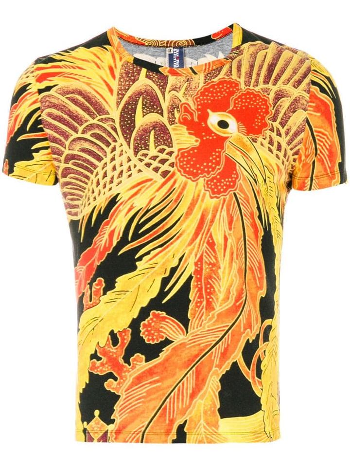 Jean Paul Gaultier Pre-owned Rooster Pattern Print T-shirt -
