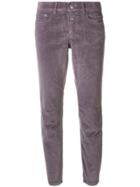 Closed Classic Slim-fit Trousers - Pink & Purple