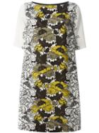I'm Isola Marras Floral Shift Dress, Women's, Size: 44, Nude/neutrals, Polyester/acetate/viscose