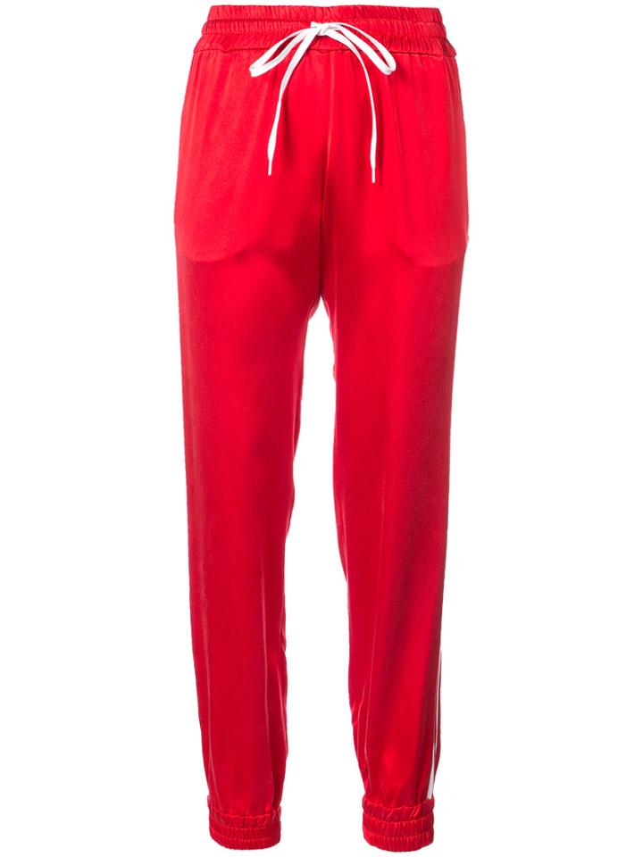 Amiri High-waisted Track Pants - Red