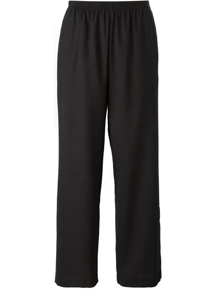 Etro Wide Leg Trousers, Women's, Size: 42, Black, Spandex/elastane/wool