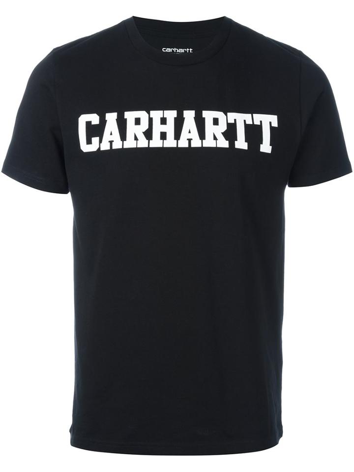 Carhartt 'ch College' T-shirt, Men's, Size: Large, Black, Cotton