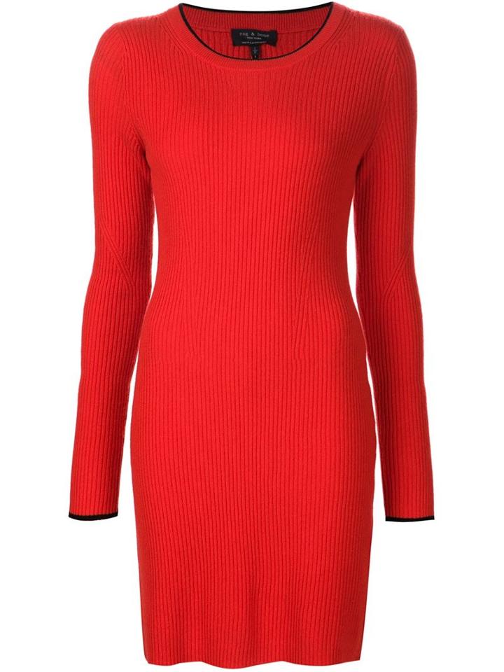 Rag & Bone Ribbed Knitted Dress