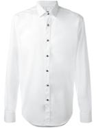 Lanvin Metallic Button Detail Shirt - White