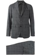 Tagliatore Two Piece Suit, Men's, Size: 52, Grey, Cupro/virgin Wool